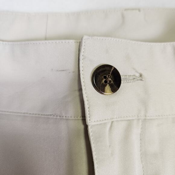 Adidas Climalite Golf Pants Mens 38x28 Tech Lightweight Straight Beige Outdoor - Picture 11 of 16